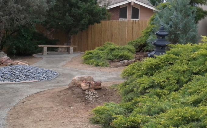 Meditation Garden for Longmont Buddhist Temple