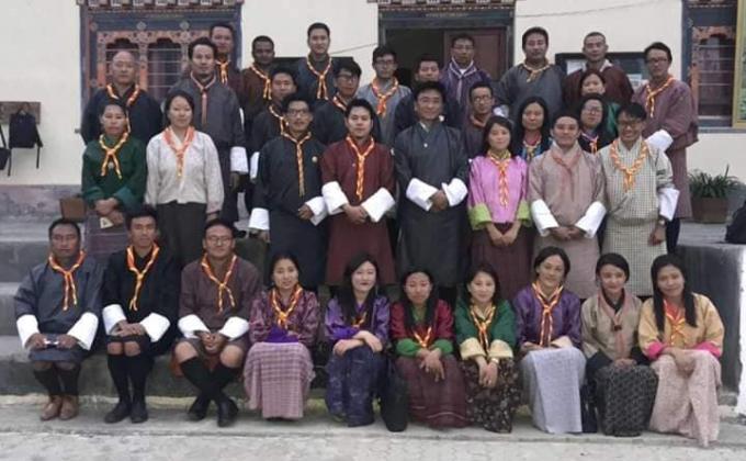 Scout conference held at Bajo HSS.