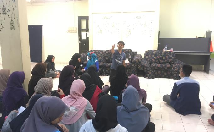 Sesi temu duga bagi pemilihan PRS (Pembimbing Rakan Sebaya) 