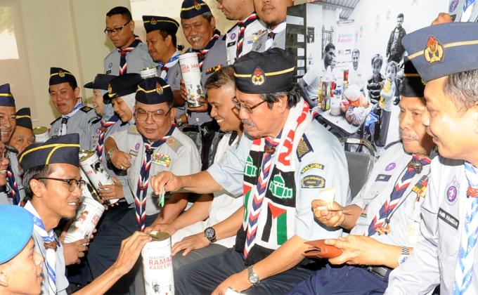 KUTIPAN TABUNG RAMADAN KAREEM UNTUK AMAN PALESTIN