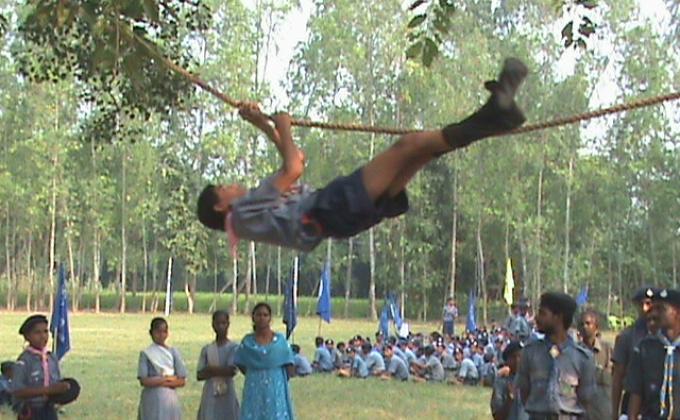 Tahseel level scout and guide railly