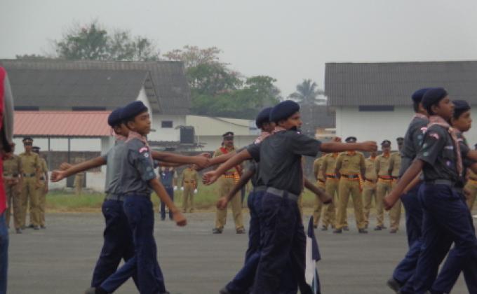 Republic Day Celebrations 2017 - District Administration Kozhikode - RD Parade - Scout Troop - 