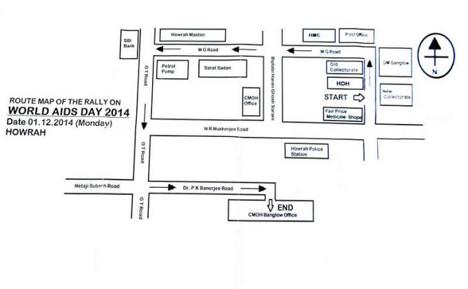 Aids Awareness Rally on 01.12.14