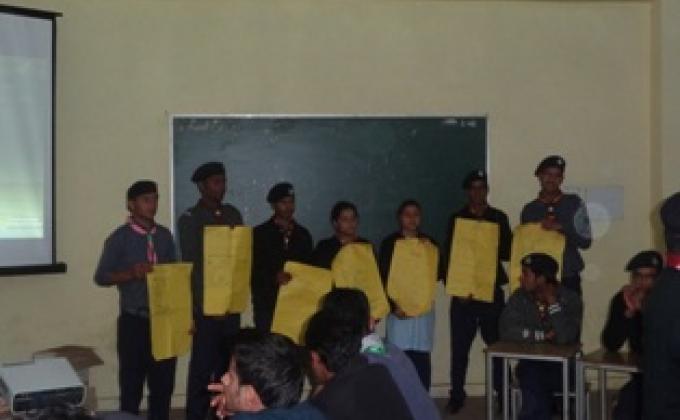 'Free Being Me' during State Level RR Moot-2015 of Himachal