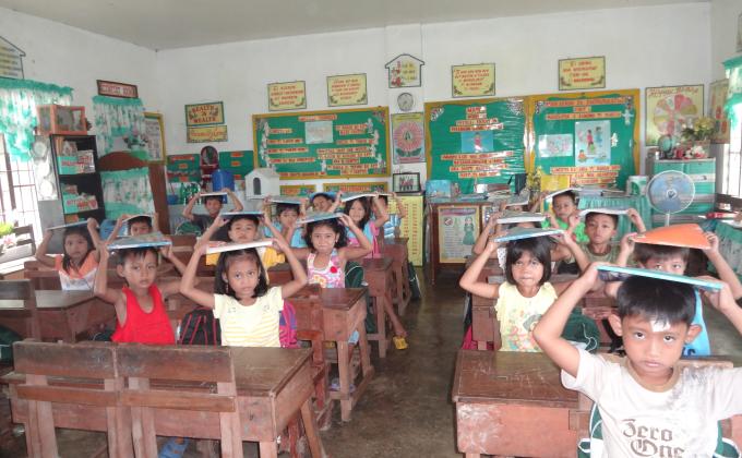 San Vicente Elementary School supports National Disaster Risk Consciousness Month
