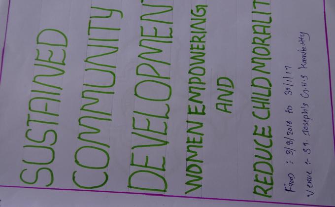 COMMUNITY DEVELPMENT PROJECT