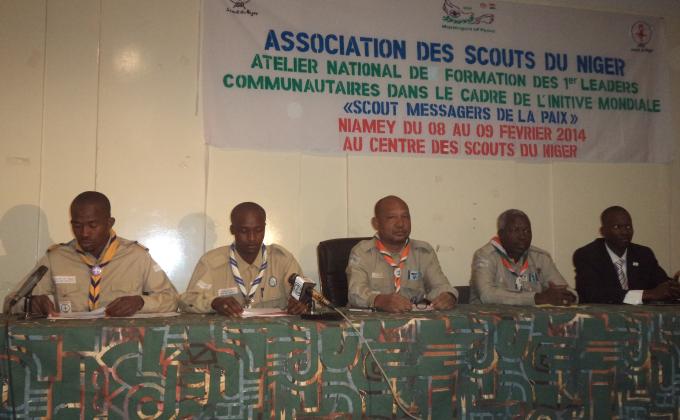 Formation des 1er leaders communautaire dans le cadre de l'initiative messagers de la paix