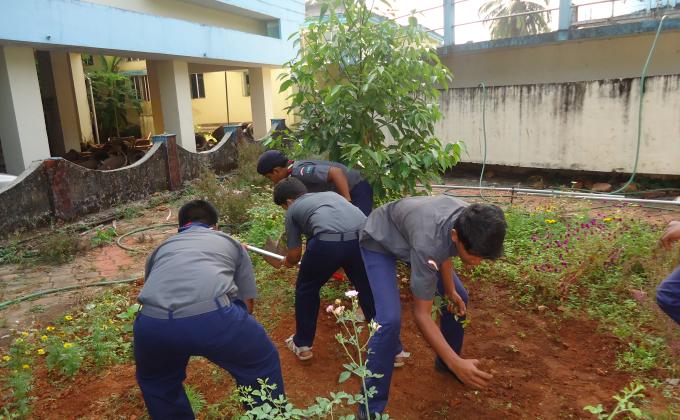 ;'36 hours serveice project at water authority tirur