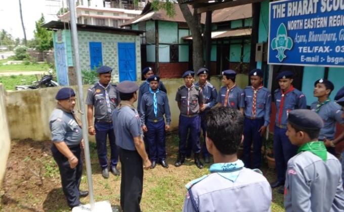 EARTH DAY CELEBRATION, N.E.REGIONAL HEADQUARTERS, BHARAT SCOUTS & GUIDES, INDIA