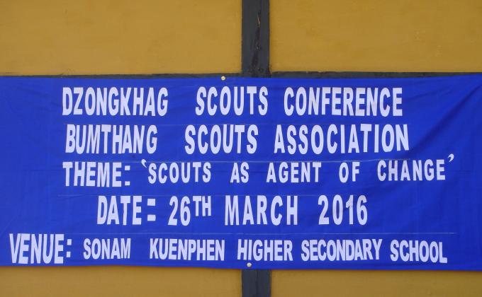 Dzongkhag Scouts Conference 2016