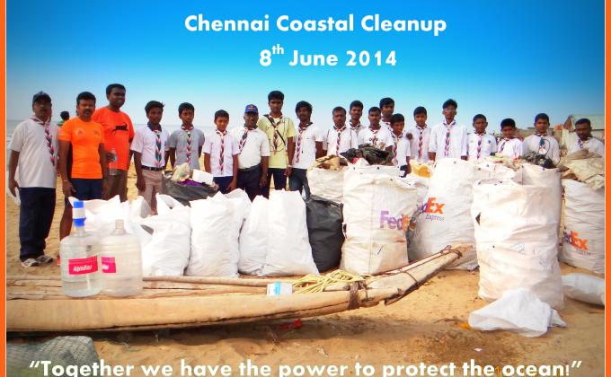 Coastal Cleanup on World Oceans Day
