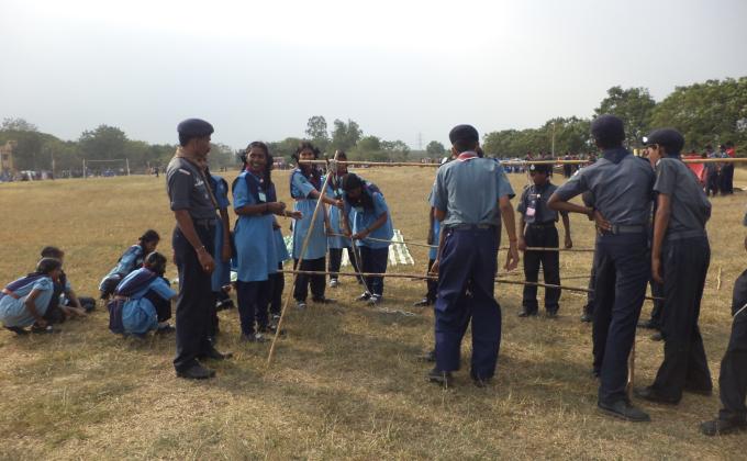 Adventure on life skill programme for scouts and guides learn in open air PIONEERING and earn the PIONEER proficiency badge