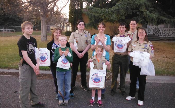 Scouting For Food - Troop 1206