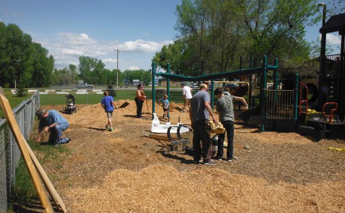 JFK Park Improvement, East Helena, Montana.  Eagle Project Troop 1206