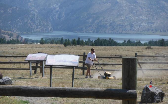 Cleaning up and Improving the Sieben Ranch and Hilger Hereford Ranch History Site 
