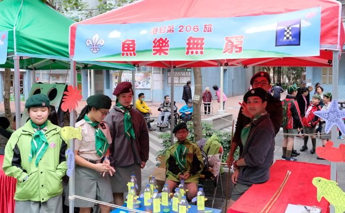 "Scout Action" Shau Kei Wan District social service project 2017