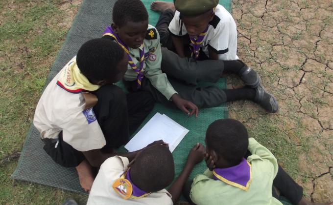 Scouts of Sudan create a better life for children in conflict situation