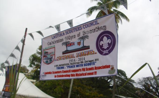 Fiji Centennial Rally 2014 _Peace with Scouts