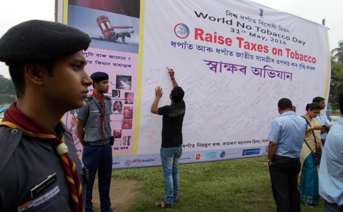 Raise Taxes on tobacco