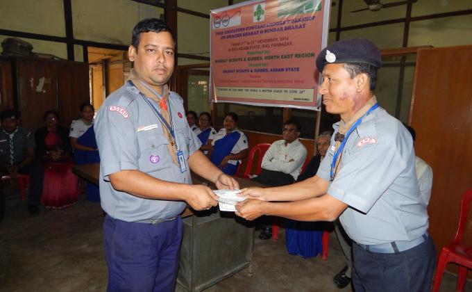 <b>REGIONAL LEVEL PEER EDUCATORS CUM CAMPAIGNERS WORKSHOP </b> <b>ON SWACHH BHARAT & SUNDER BHARAT (CLEAN INDIA & BEAUTIFUL INDIA) HELD AT BHARAT SCOUTS &GUIDES, SHQ, PANBAZAR ASSAM STATE OF INDIA.</b>