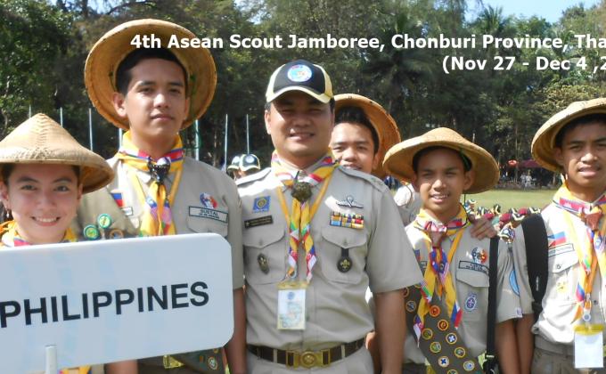 4th Asean Scout Jamboree, Chonburi Province,THAILAND 
