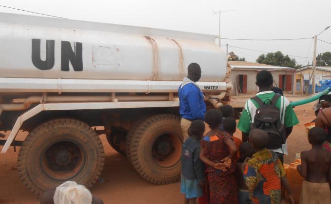 "l'eau pour tous" pendant la journée internationale de l'eau le 22 Mars