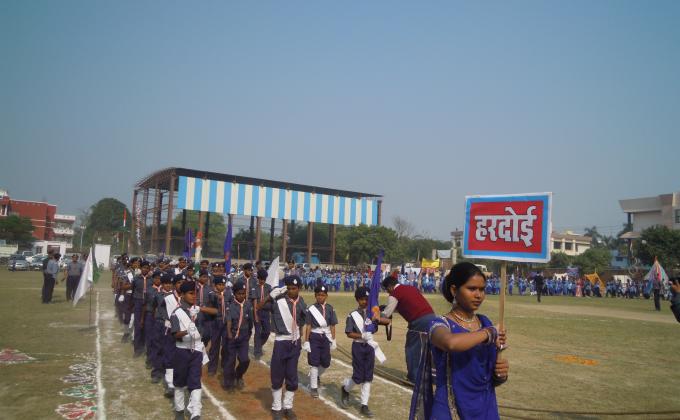 21th Regional scout and guide railly 2013  Lucknow 