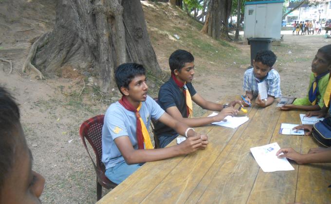 Introducing the MoP badge for the Scouts @ 51st Colombo Camporee
