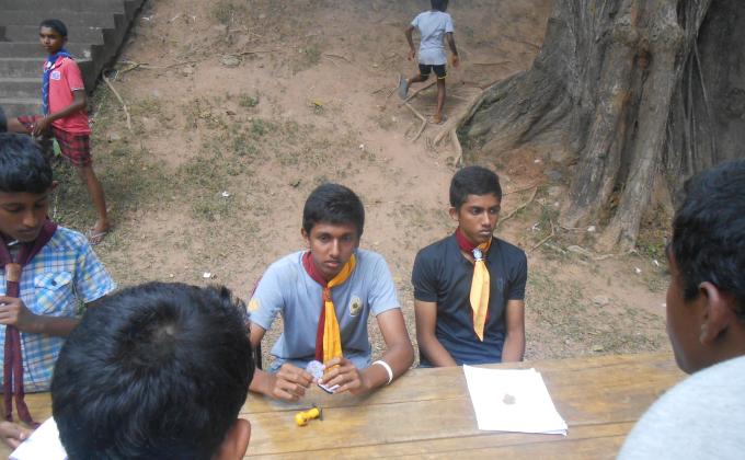Introducing the MoP badge for the Scouts @ 51st Colombo Camporee