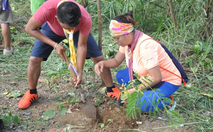 Tree Planting Activity, 1st World Scout Environment Education Course
