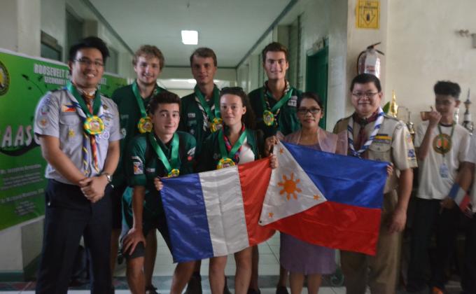 Clothe the Globe - Messengers of Peace Philippines by RCR Senior Scout Movement