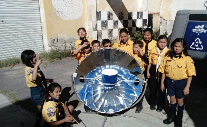 Scouts Go Solar manada