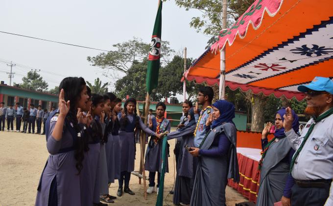 ডে-ক্যাম্প ও দীক্ষা অনুষ্ঠান ৩০/ ১/  ২০২০