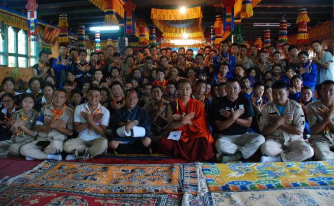 youth with a spiritual motive 