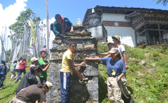 Gophu Goenpa Beautification 