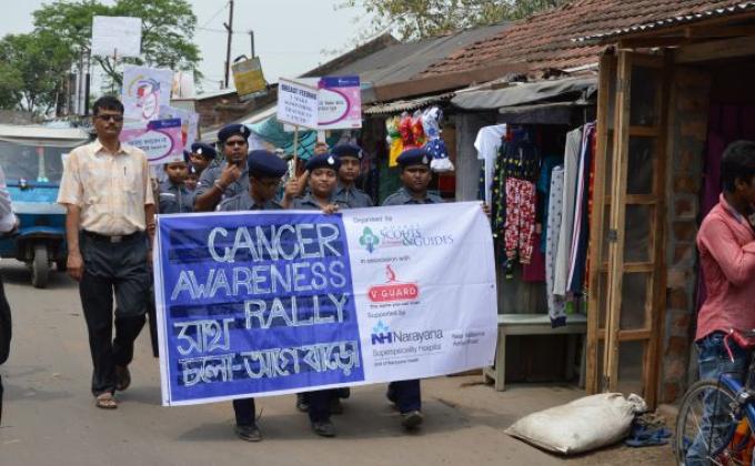 CANCER AWARENESS  RALLY