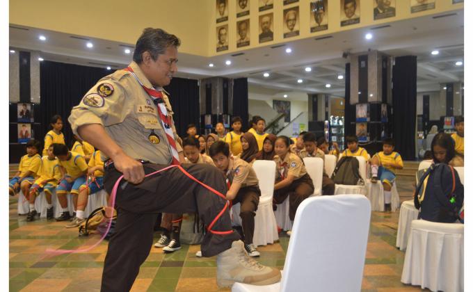 workshop Tali-temali di Kemetrian Pendidikan dan Kebudayaan Indonesia