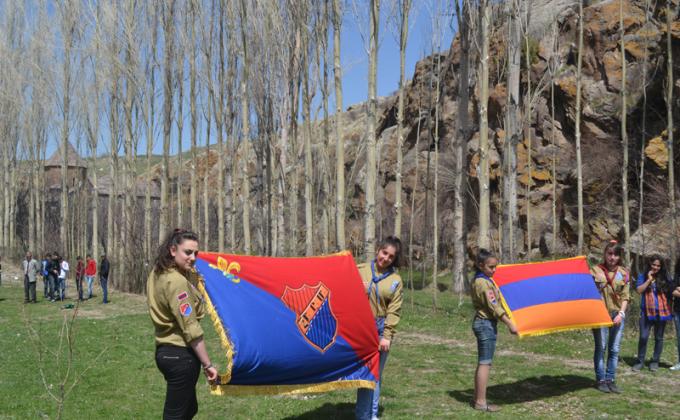 Մարտունու սկաուտները տոնում են հայ սկաուտի օրը