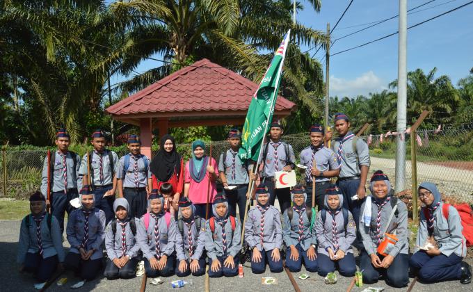 EKSPEDISI BERJALAN KAKI BAGI PERSIAPAN PENGAKAP RAJA 2016