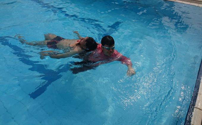 Training new batch of lifesavers