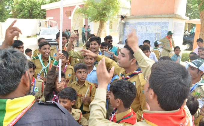 Khairpur Mir's City Scouts Environment Session 