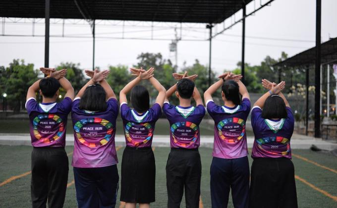 การประชาสัมพันธ์งานวิ่งเพื่อสันติภาพ Peace Run 2020