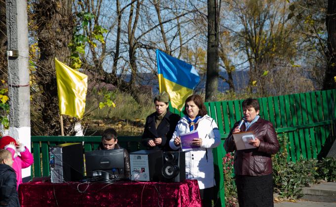 The 70th Anniversary of Liberation of the village Sukholutcha in Ukraine