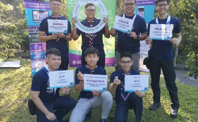 Tugas sebagai seorang koordinator Messengers of Peace sepanjang hari 