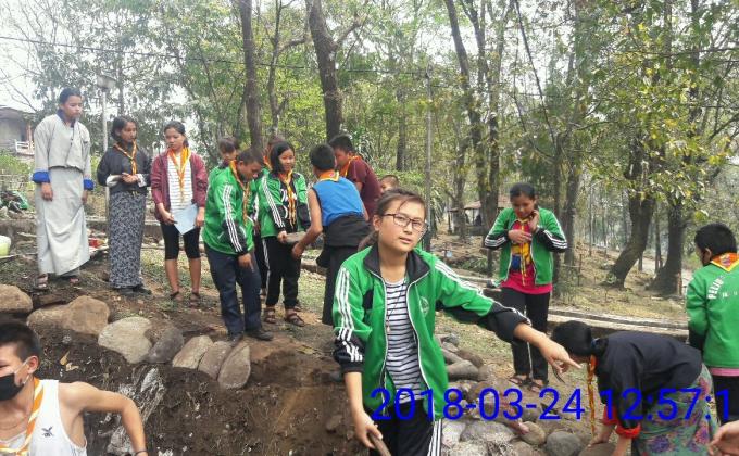 Nazhoen Scouts at Work for the Change of Others