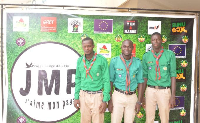 Projet Badge de Bois "J'aime Mon Pays (JMP)"