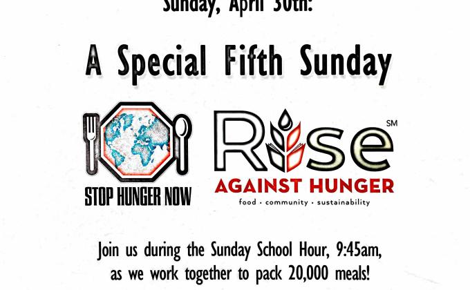 Rise Against Hunger - Christ United Methodist Church Franklin TN