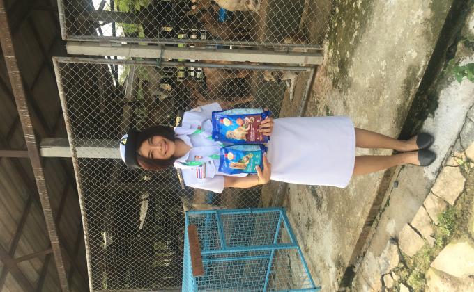 บริจาคอาหารสุนัข