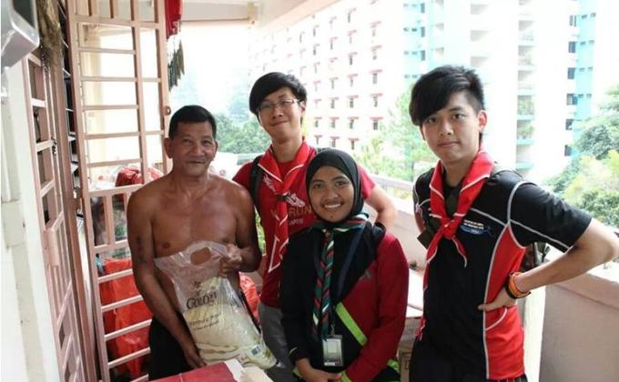 Food Distribution to Needy Resident