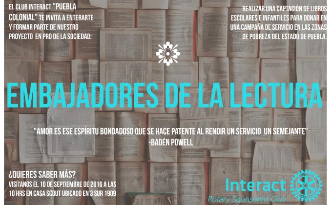 EMBAJADORES DE LA LECTURA